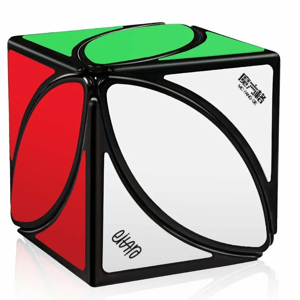 

Qiyi MoFangGe кленовый скоростной куб FengYe скошенный куб головоломка твист Eitan Плющ лист 56 мм упаковка с цветной коробкой 1 шт. безопасный ABS ультра-...