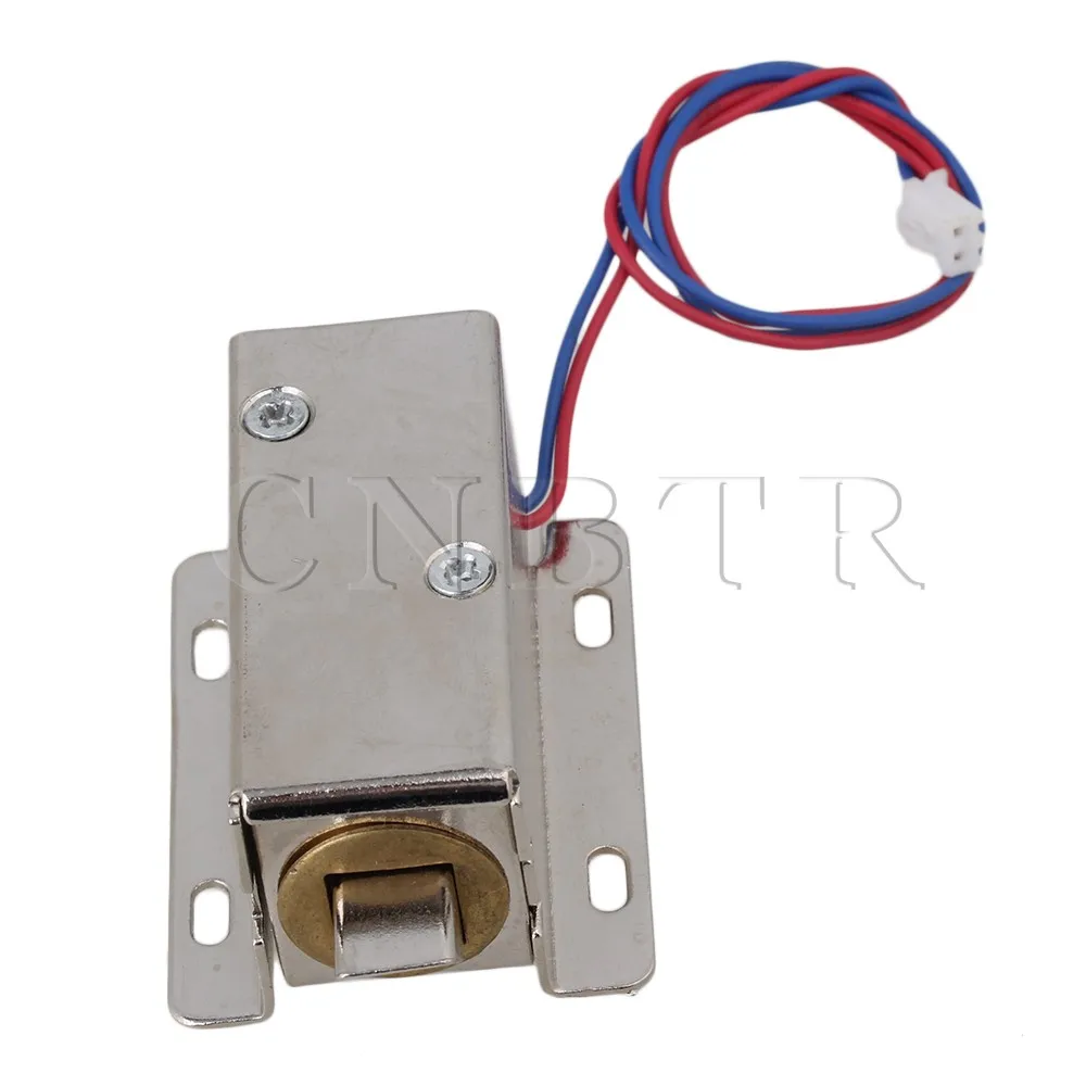 Электрический электрозамок CNBTR 12 В в сборе соленоидный замок для дверных ящиков