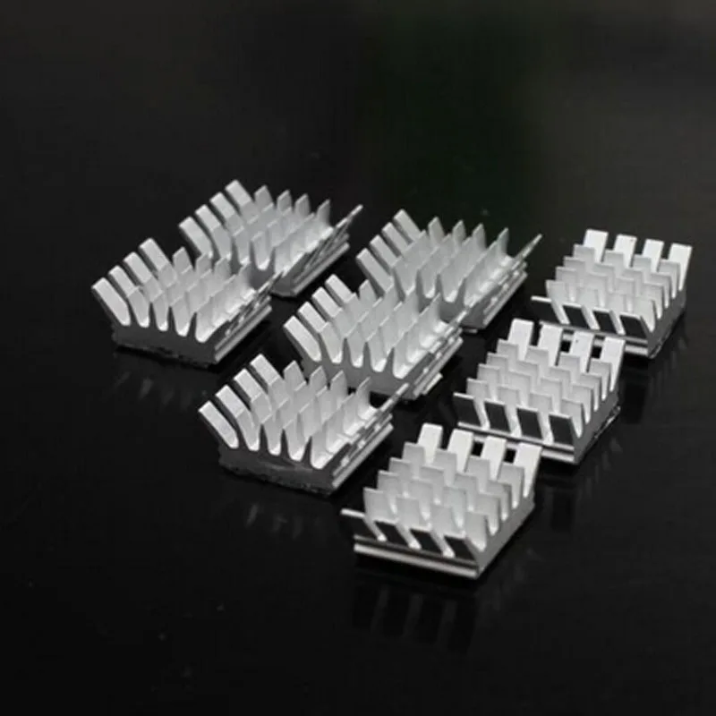 

10 Pieces Gdstime GDT- X8 Silver Aluminum Heatsink PC VGA Card Xbox360 PS DDR RAM Memory Heat Sink Cooling Cooler