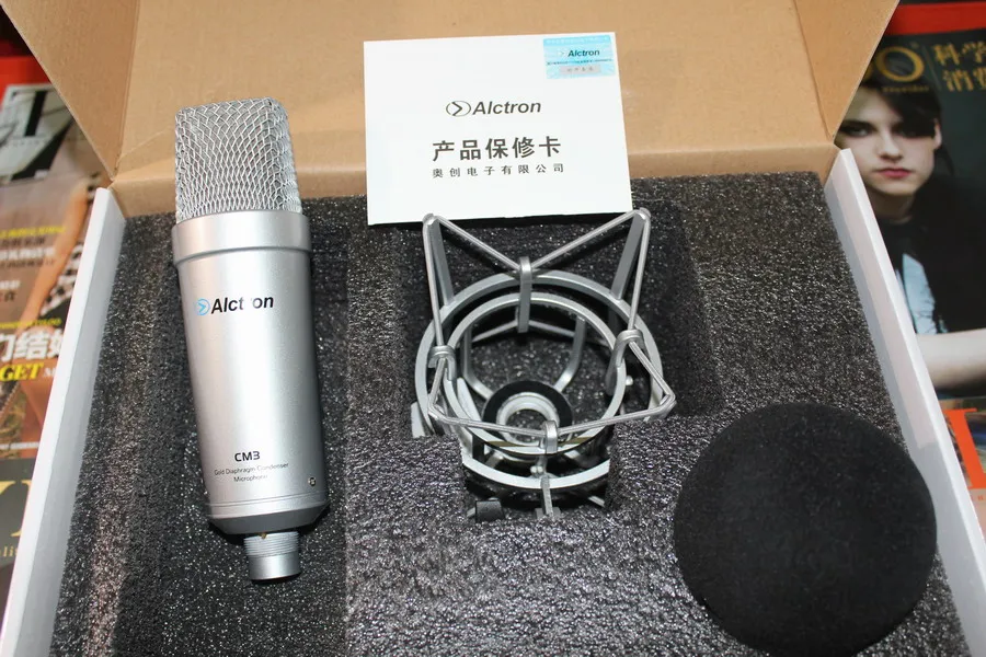 Alctron транзистор конденсаторный FET микрофон с большой диафрагмой