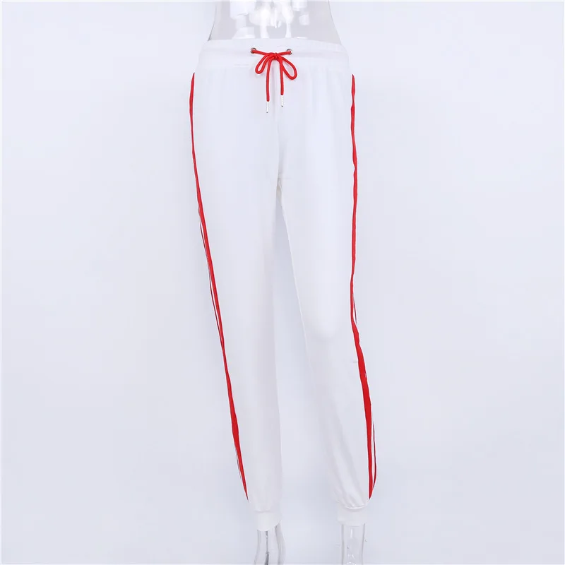 High Waist Newest Women Running Sports Pants Sporting Trousers Plus Size Loose Patchwork Fitness | Спорт и развлечения