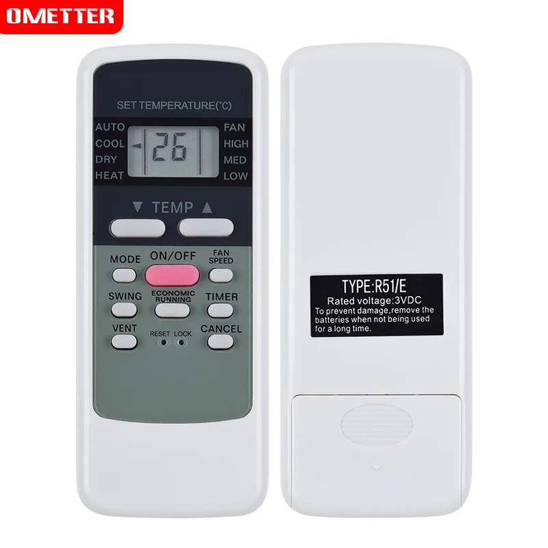 

ac air conditon remote control R51E use for MIDEA