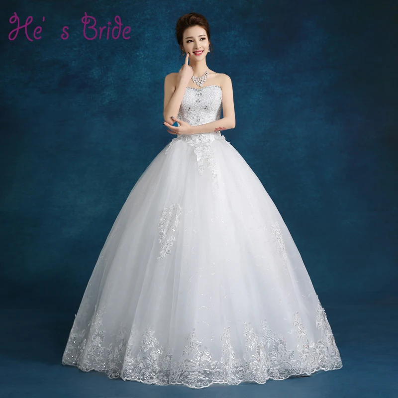 Женское свадебное платье It's yiiya белое без рукавов и бретелек на лето 2019|bride wedding