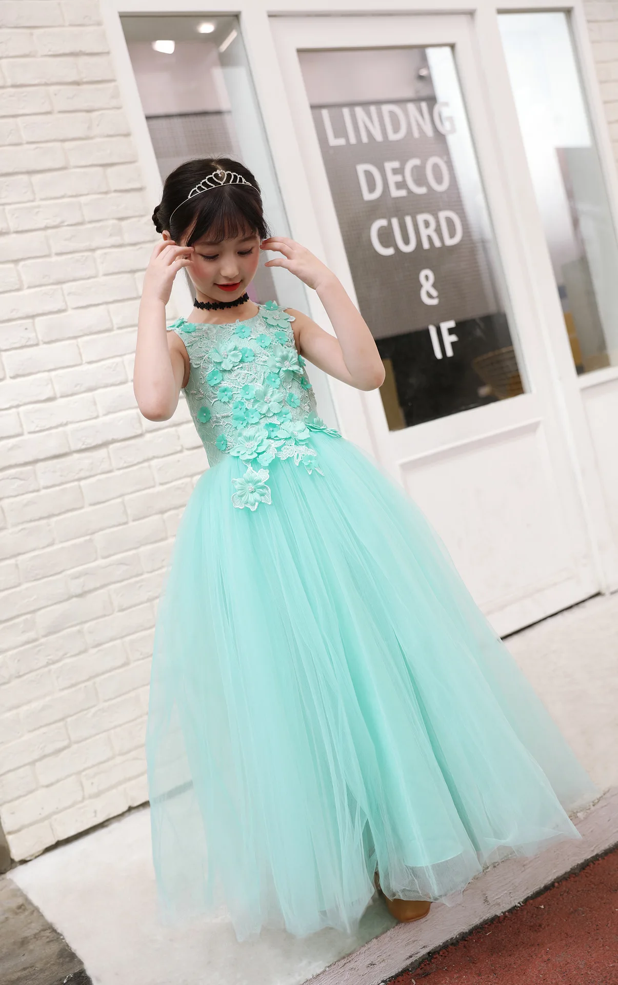 2019 Spring Girl Birthday Party Dresses Piano Dress For Wedding Clothes Flower Toddler Lace Evening Gowns Kids | Детская одежда и