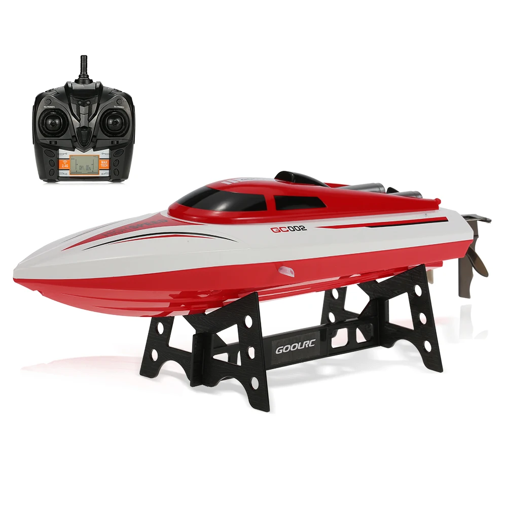 GoolRC RC лодка GC002 2 4G пульт дистанционного управления 180 флип 20 км/ч высокоскоростная