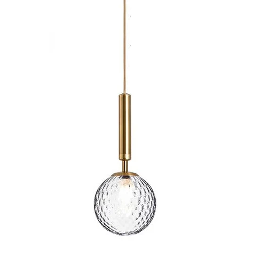Clear lampshade Современный Люстра светильник ing для спальни прикроватный небольшой одиночный Скандинавский дизайн подвесной светильник для фойе кухонный островной свет светильники - Цвет абажура: Clear lampshade