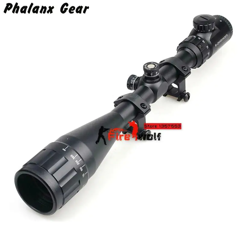 6-24x50 Aoe Riflescope R& g Riflescope сетка винтовка Снайпер охотничий диапазон аксессуары