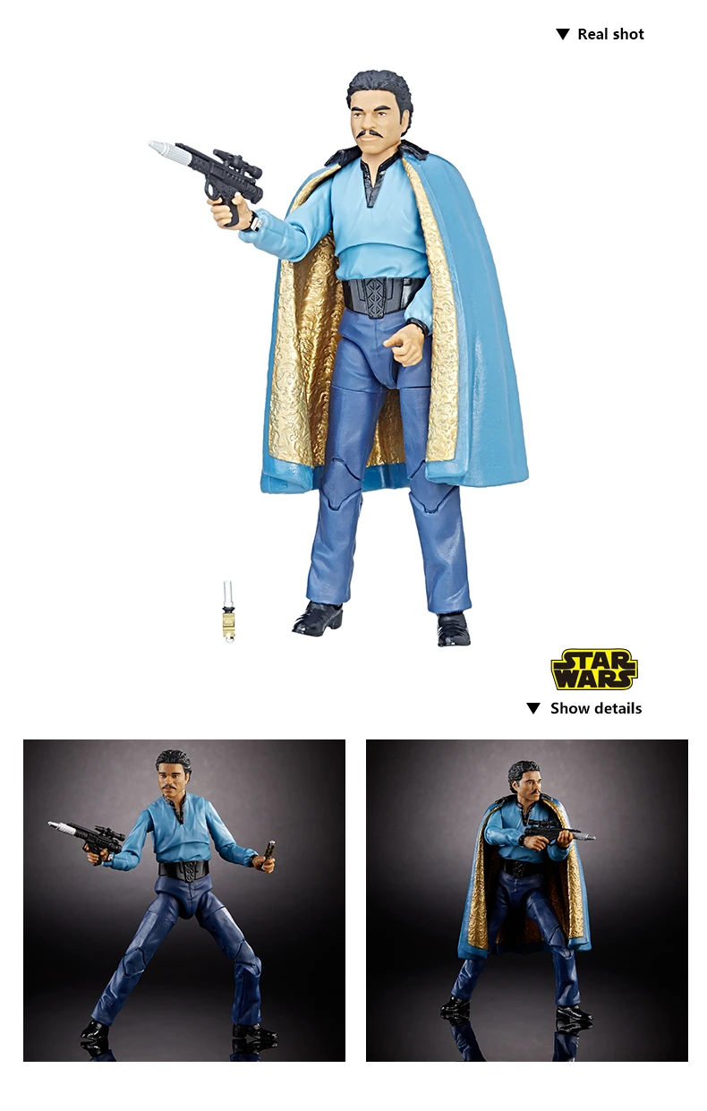 Hasbro на тему «Звездных войн», «черная серия 6-дюймовый во-первых порядок штурмовика из мультфильма «Звездные войны: капитан Phasma королевской гвардии Рей Dj песни байт Starwars игрушки