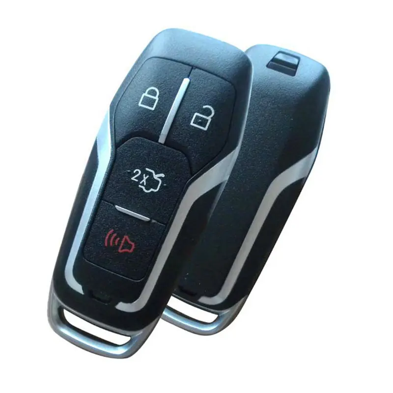 OkeyTech 3 кнопки Замена дистанционного автомобиля чехол ключ для Fob для Ford Mondeo edge S-Max Galaxy- с Uncut Blade - Цвет: 39