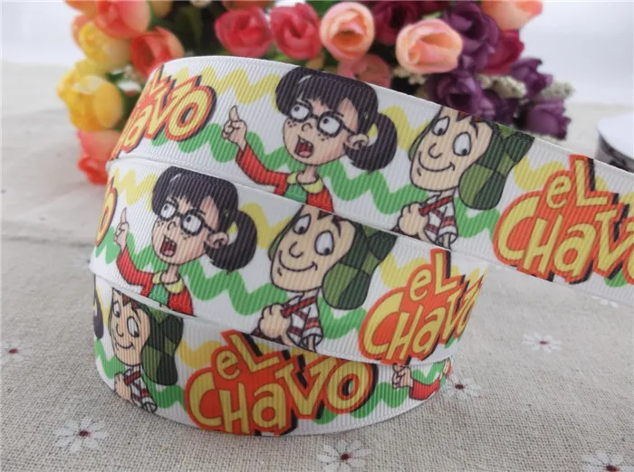 Новое поступление 1 '✥ мм Печатная корсажная лента мультфильм характер 10