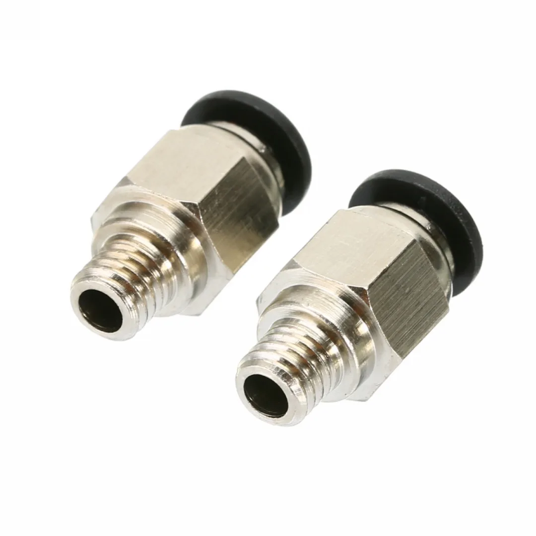 Mayitr 2 шт. Пневматический фитинг-Боуден разъем PTFE трубки Разъемы M5/M6 резьба для Reprap 3d Принтер Нити