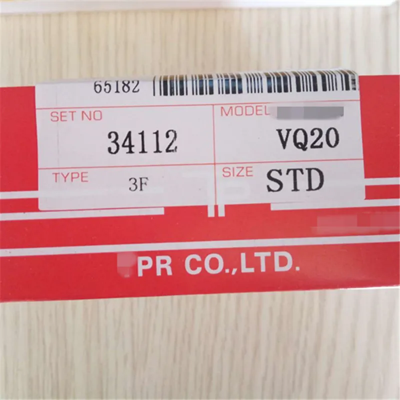 6Cylinder 76mm OEM 12033-31U00/12033-31U01 Engine Piston ring set 95mm STD for VQ20 VQ20DE |