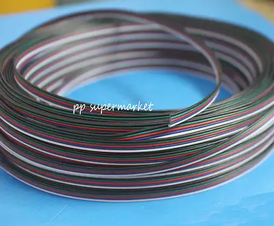 5-контактный RGB удлинитель провода кабель Шнур для 5050 RGBW RGBWE светодиодные полосы