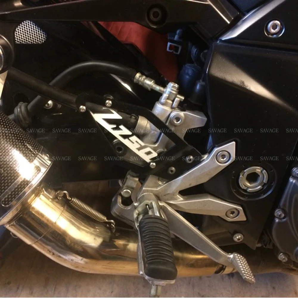Подножка набойки для KAWASAKI Z750 2007-2012 08 09 10 11 Z750R подножка Накладка педали Аксессуары для мотоциклов Z 750