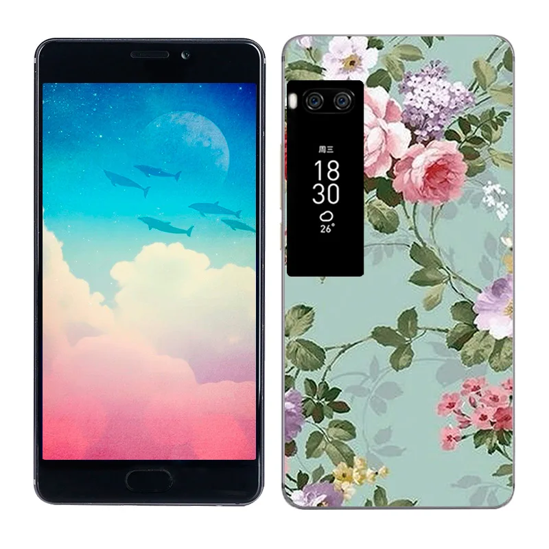 Для Meizu Pro 7 Plus чехол с пейзажем, чехол для Meizu Pro 7 Plus, мягкий чехол для телефона, силиконовый чехол PRO7 Plus, чехол - Цвет: 13