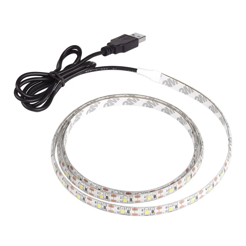 Водонепроницаемая светодиодная лента 100 Smd с Usb 50 см/3528 см|string white|string lights bedroomlighted