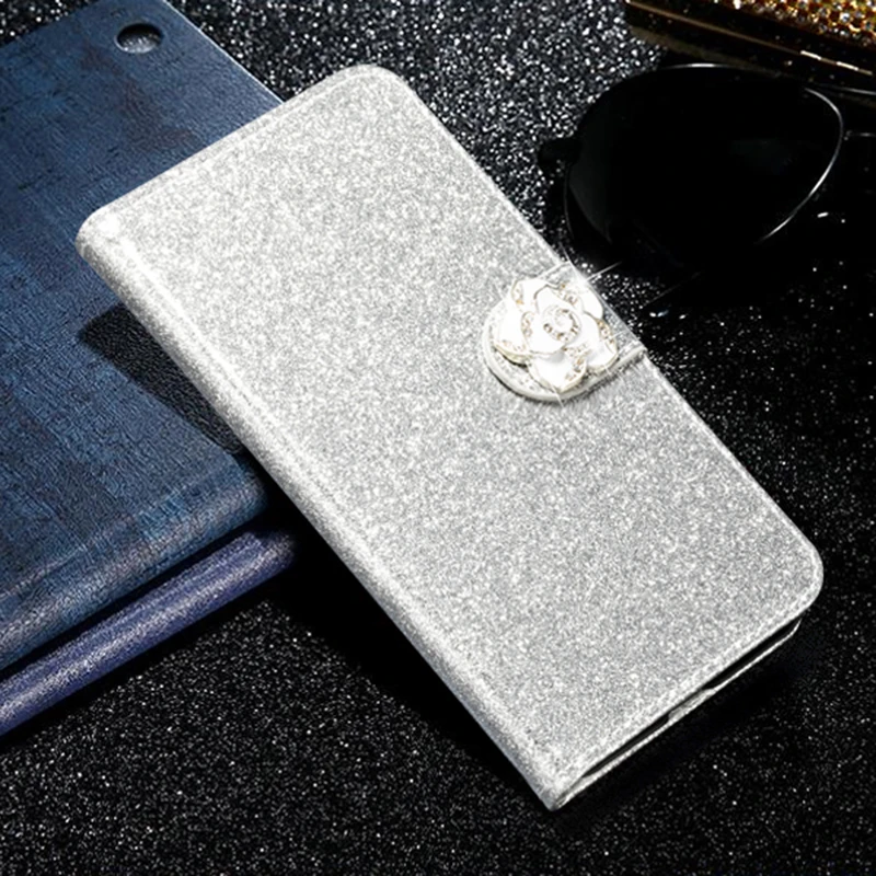 Dneilacc Fashion Bling Glitter Flip Case Cover For Coque Asus Zenfone 3 ZE520KL 5.2 inch Mobile Phone With Card Slot |