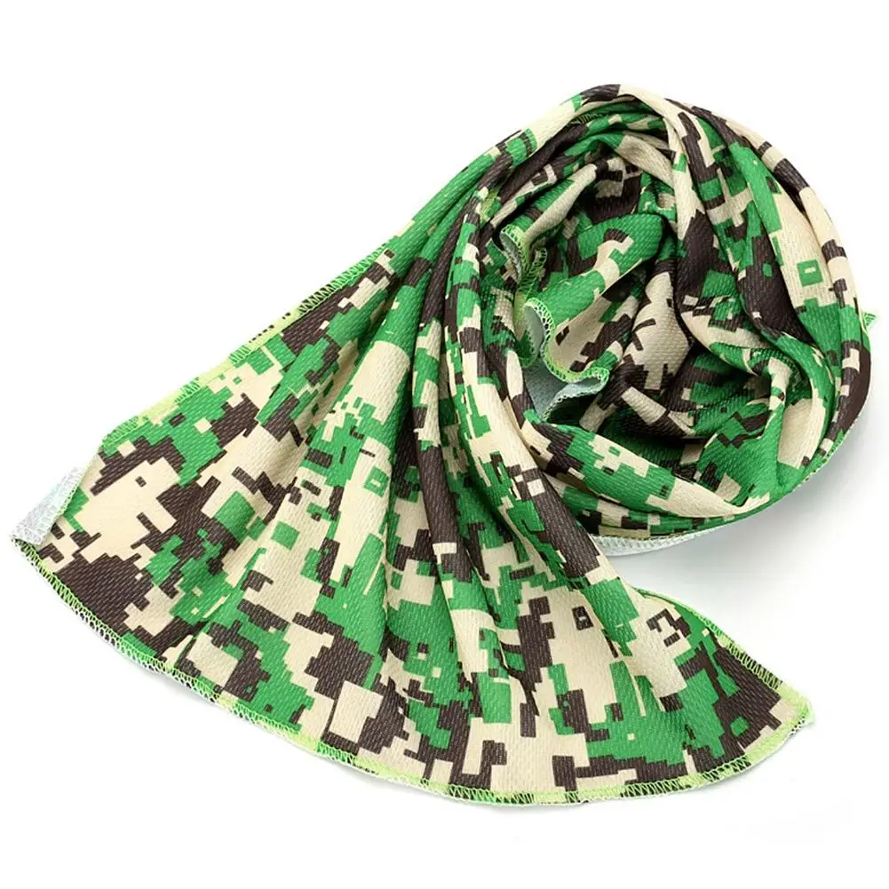 None Sports Полотенце для мгновенного охлаждения камуфляжные полотенца холодной