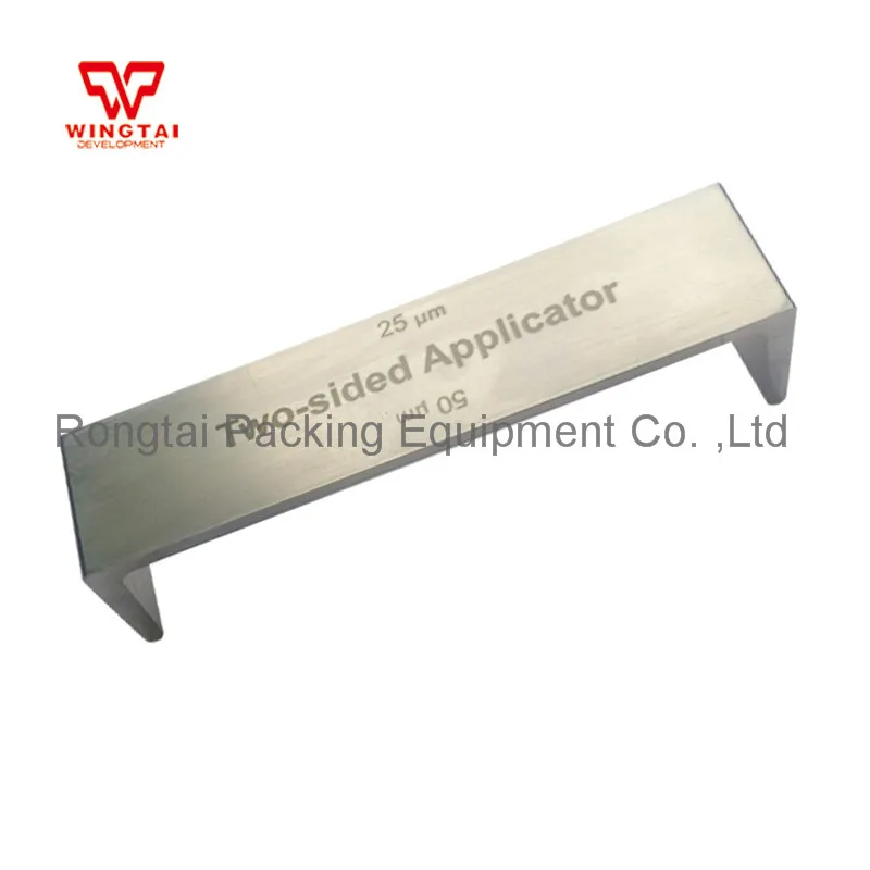 

Corrosion Resistant Industry Stainless Steel Two Side Wet Film Applicator