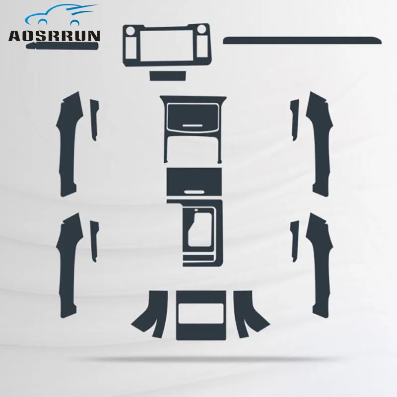 Прозрачная защитная пленка для Toyota PRADO 2018 2019 2020 автомобильные аксессуары из