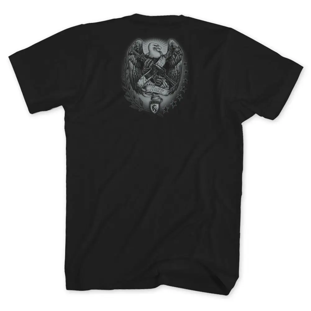OG Abel OGABEL Men's Freedom T Shirt Black Art Tattoo Ink Skull Clothing Apparel | Мужская одежда