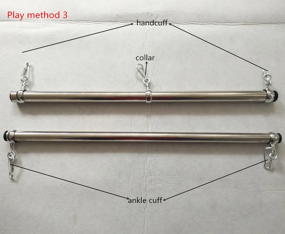 Набор для бондажа из металла наручники ошейники маска кляп рта зажимы сосков