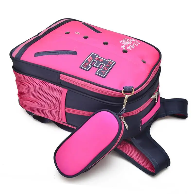 Дети школьный рюкзак ортопедический ранцы для мальчиков девочек Дизайн высокое