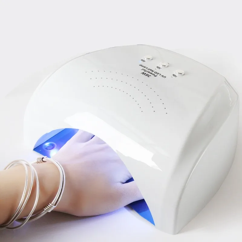 Светодиодная УФ лампа для ногтей сушилка 36 Вт лак для ногтей отверждение 60s сушка гель для ногтей Сушилка для ногтей быстрая распродажа инст... от AliExpress RU&CIS NEW