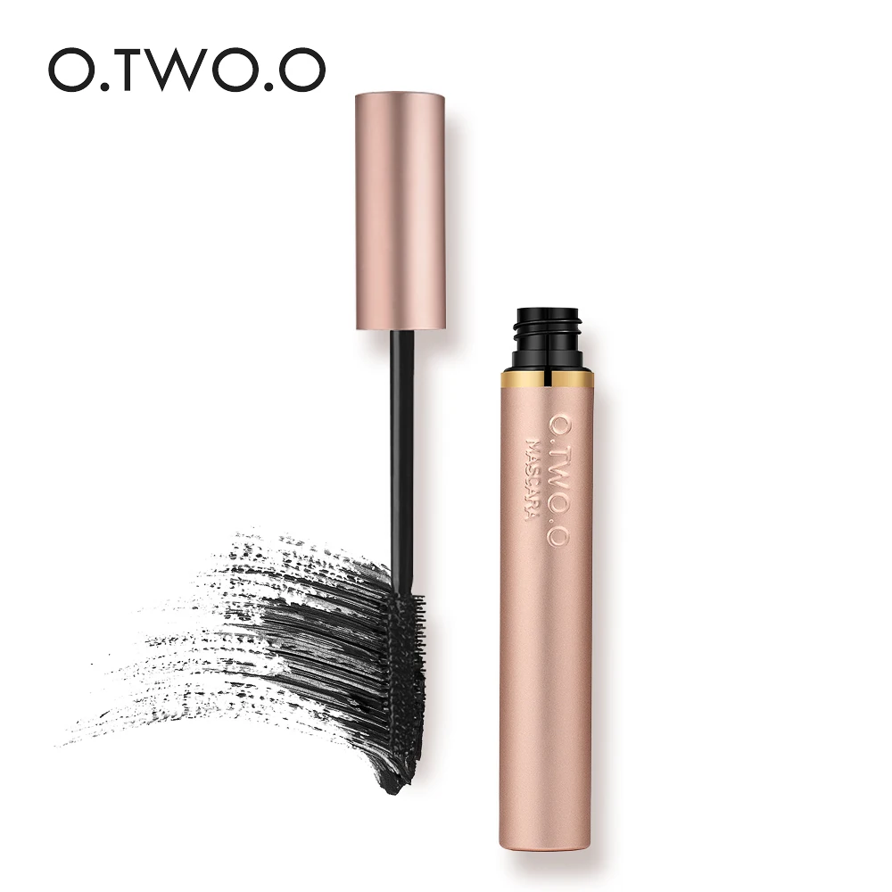 O. TWO. O 2 вида кисти тушь водостойкая Rimel 3D для наращивания ресниц Черная Толстая