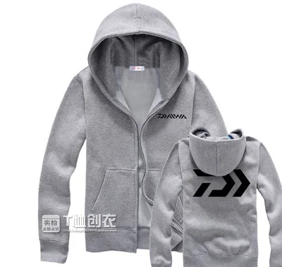 Daiwa Рыболовная одежда 2019 осень зима Морская рыбалка теплая флисовая толстовка