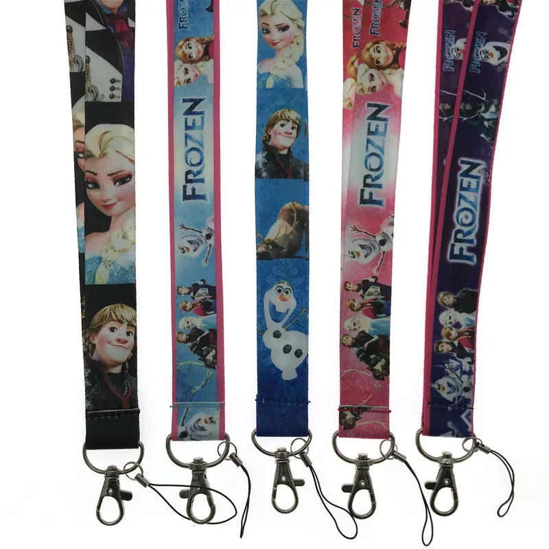 EUPNHY 1PCS Cartoon Neck Strap Lanyard Fashion Mobile Phone Charms Hanging Rope Keychains ID Badge Lanyards | Украшения и
