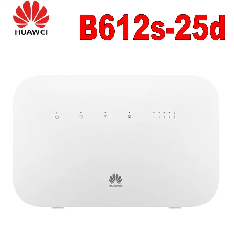 Партия 100 шт разблокированный Huawei B612 B612s 25d 4G LTE Cat.6 300Mbs CPE беспроводной