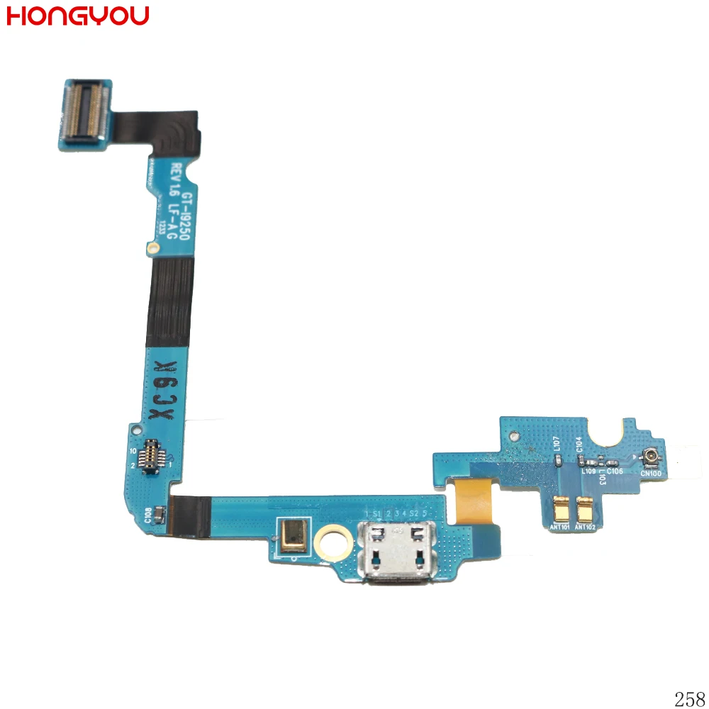 Usb-разъем для зарядки док-станция гибкий кабель с микрофоном для samsung Galaxy Nexus I9250 GT-I9250