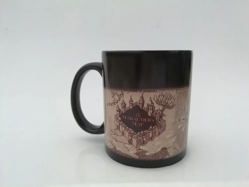 mugs Marauder's Map heat reveal art mug marauders map i solemnly swear that am up to no good | Дом и сад