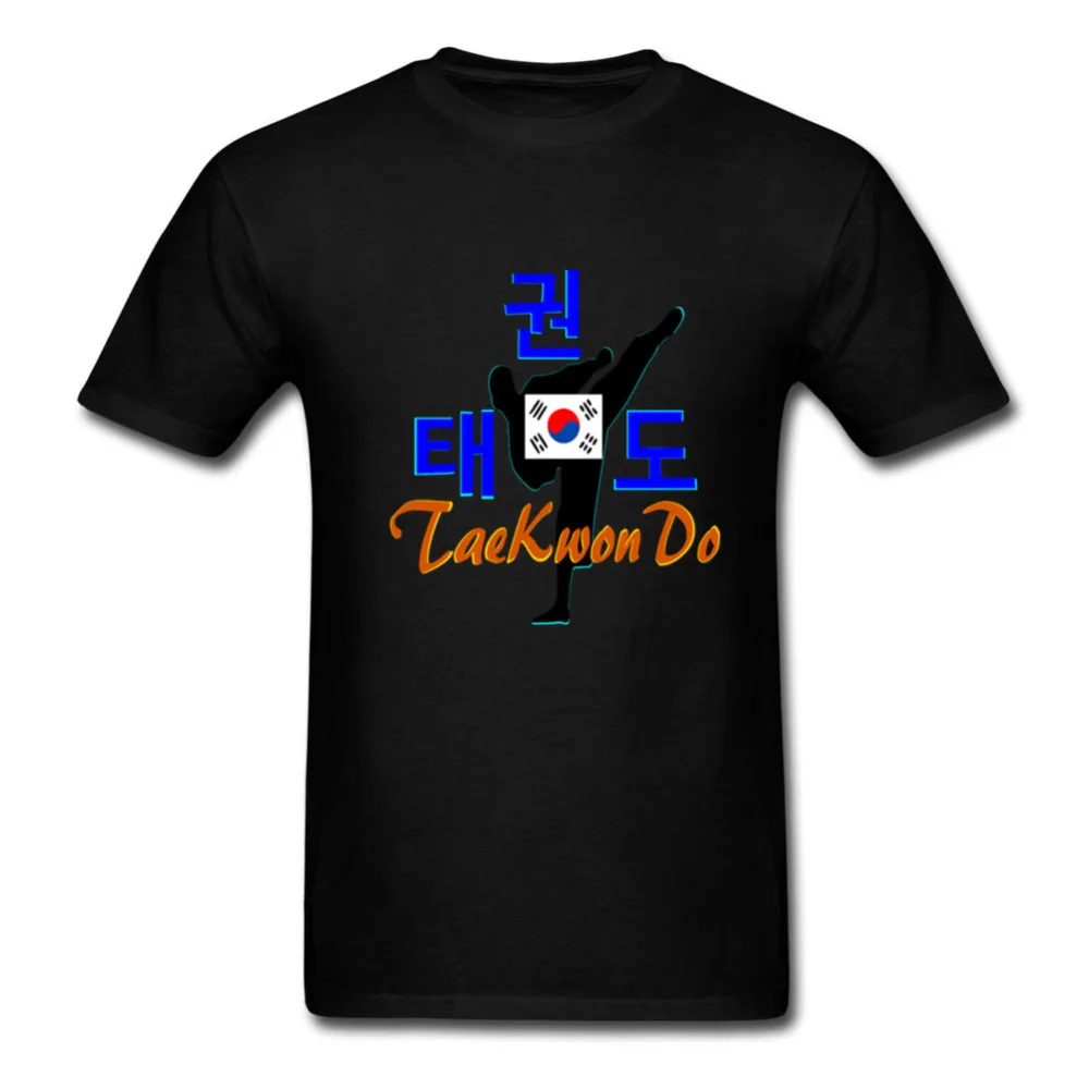 Funny T Shirts Korean Martial Art TaeKwonDo Master Men Tshirts Short Sleeve O Neck T-shirts Fashion Tops Hipster Tees | Мужская одежда