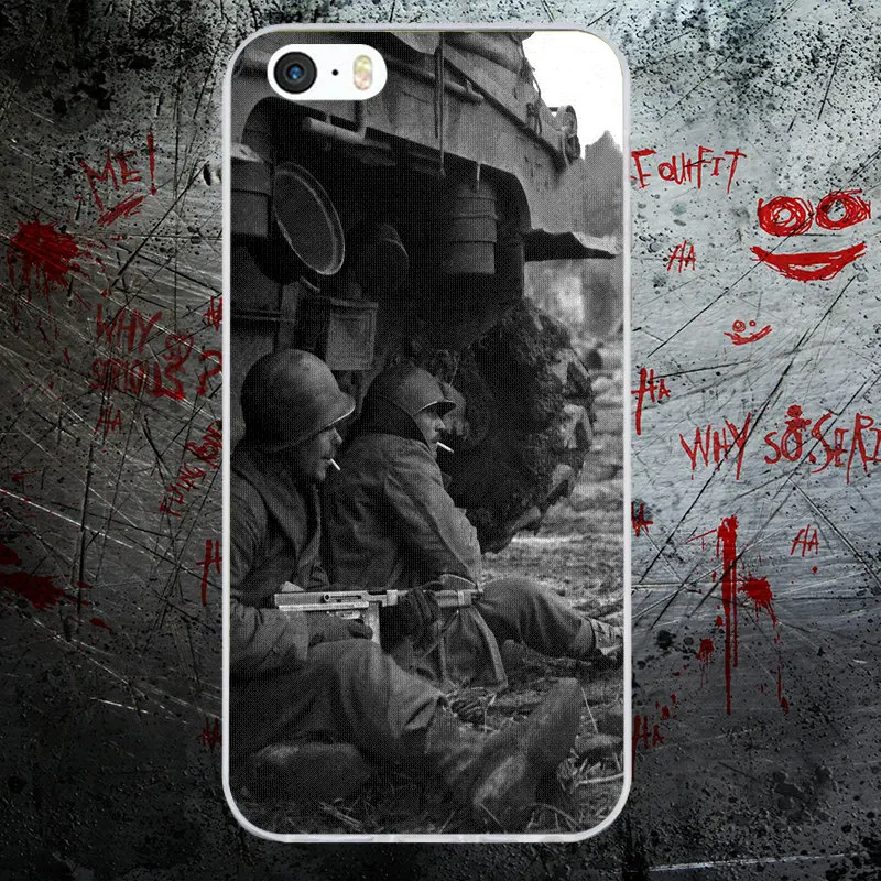 Picture 4 Coque Обложка мягкая TPU силиконовые чехлы для iPhone X 8 7 6 S 6 плюс 5 5S SE 5C 4S 4 случаях оболочки армии я солдат Стиль - Цвет: Picture 4