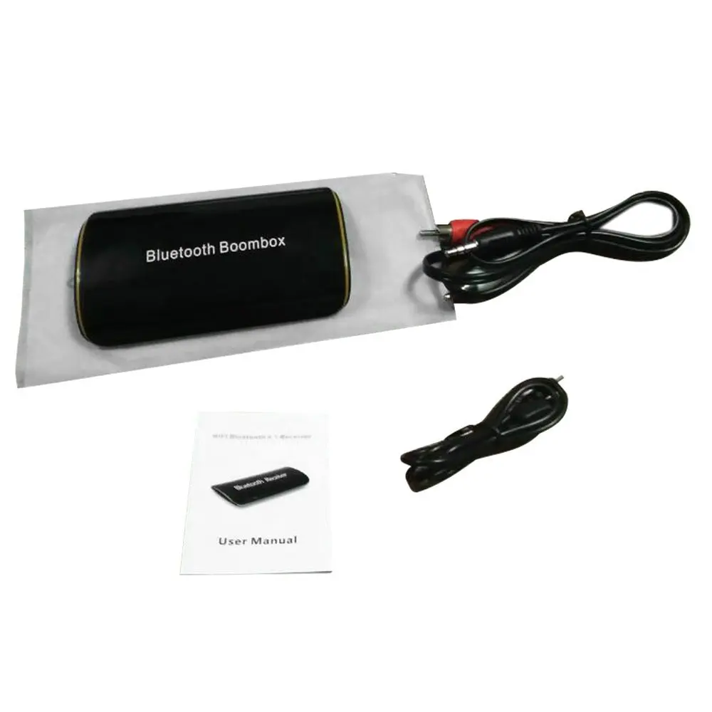 B2 беспроводной Bluetooth приемник BT 4 1 аудио Музыкальная шкатулка с микрофоном 3 5 мм RCA