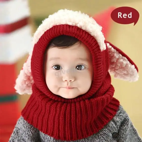 2014 Classic Knitted Cute Baby Cap Winter Beanie Headdress Head Warmer Kids Hat Top Quality Hot Sale | Тематическая одежда и
