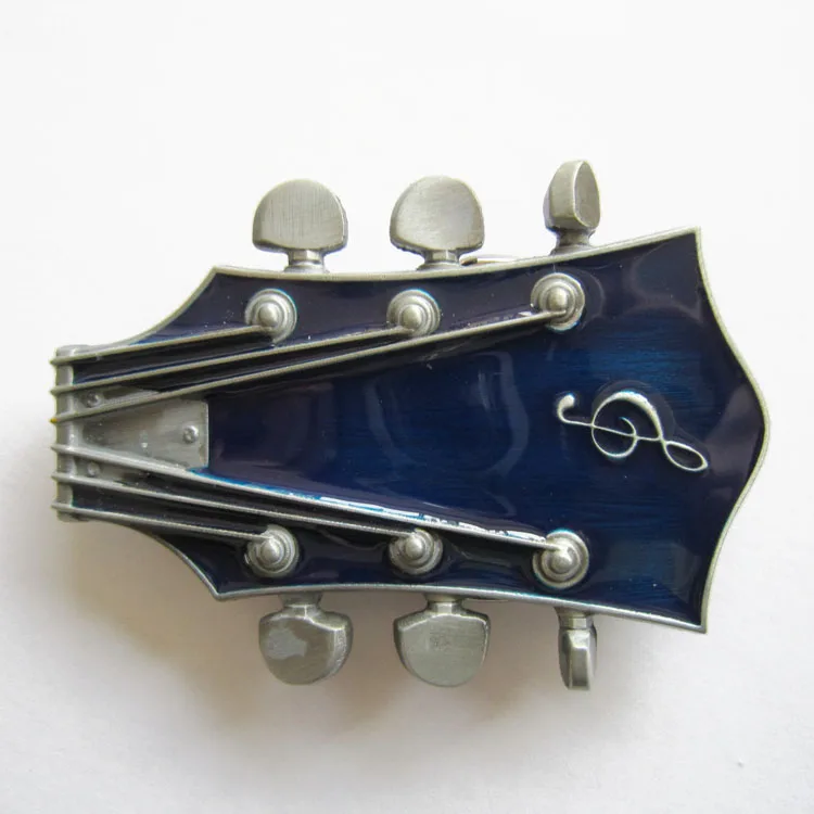 Blue Enamel Jeansfriend гитарный музыкальный ремень с пряжкой - Цвет: Blue Enamel