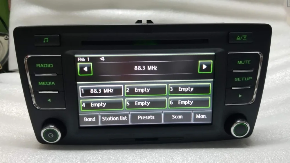 AIDUAUTO для Skoda PQ Octavia Yeti Радио Стерео RCD510 USB MP3 USB AUX 6 Changer CD плеер