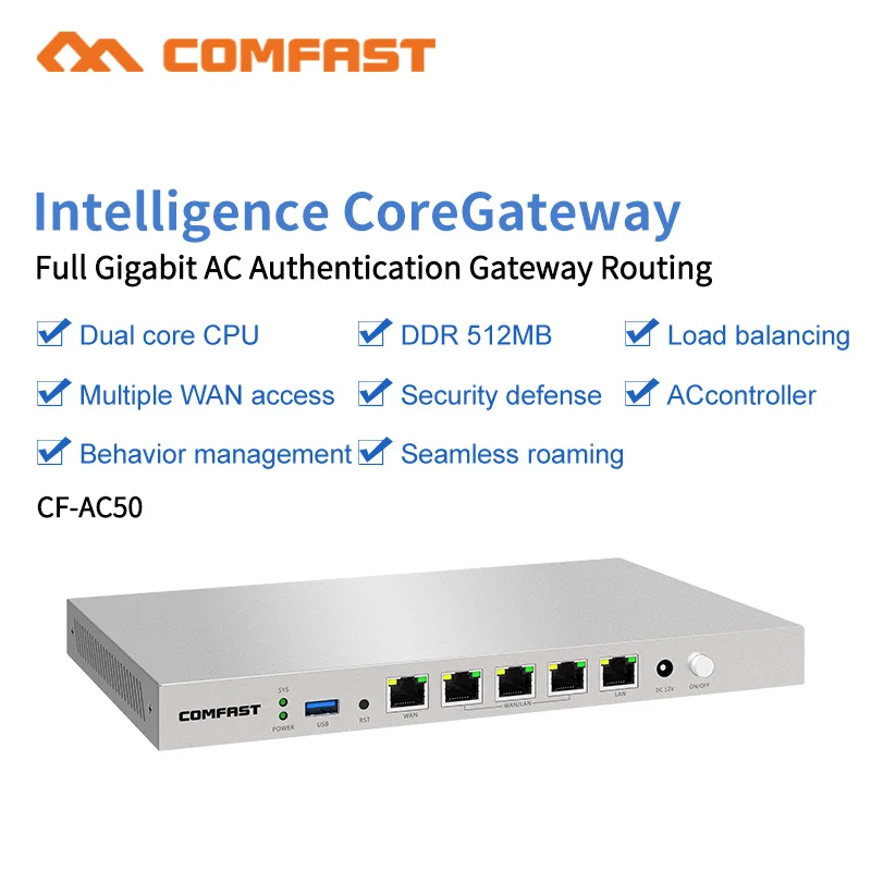 Маршрутизатор переменного тока COMFAST CF AC50 гигабитный Wi Fi шлюз корпоративного