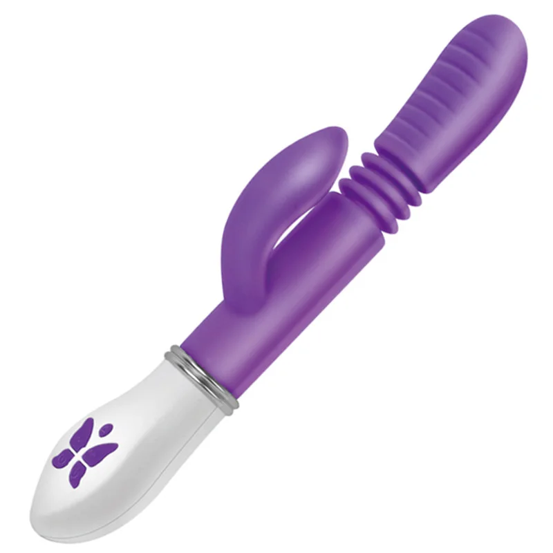 Вибратор с регулируемым вращением G Spot Rabbit перезаряжаемый вибратор 6 скоростей