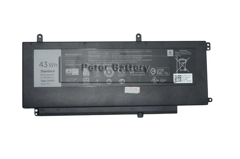 JIGU Оригинальный аккумулятор для ноутбука 0PXR51 0YGR2V D2VF9 PXR51 DELL 15 7547 7548 14 5000 5459|original laptop