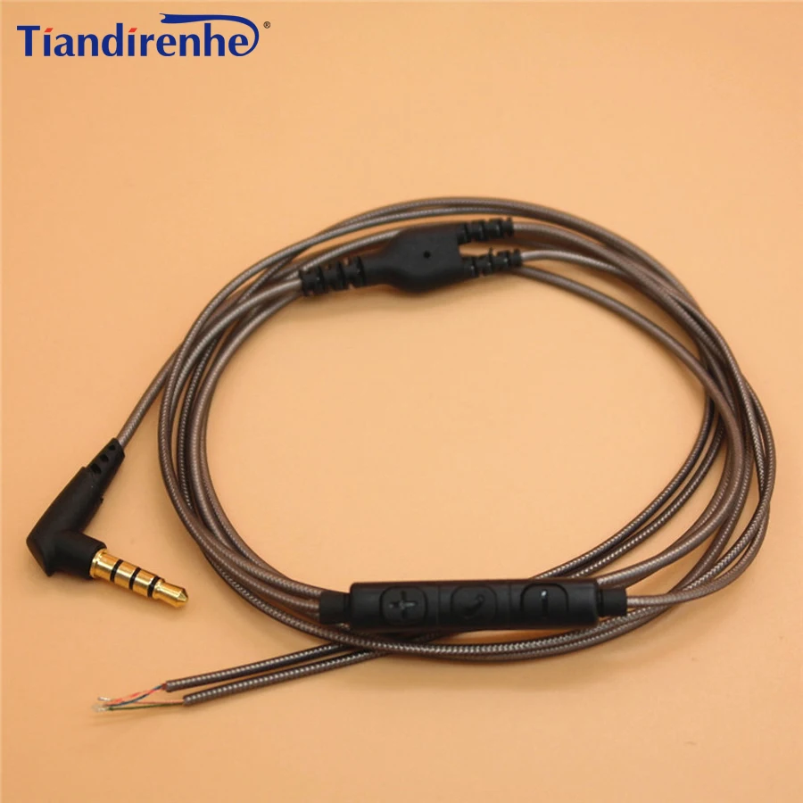 Обновленный Hi-Fi кабель для наушников DIY сменный 1 25 м аудио ремонта провод