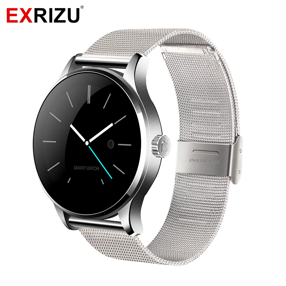 EXRIZU оригинальные K88H Bluetooth Смарт-часы телефон MTK2502 Smartwatch монитор сердечного ритма шагомер фитнес-трекер для Android iOS