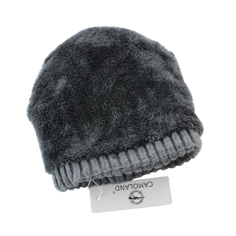 Шапочки вязаные Для мужчин зимняя шапка шапки Skullies зимние головные уборы для и