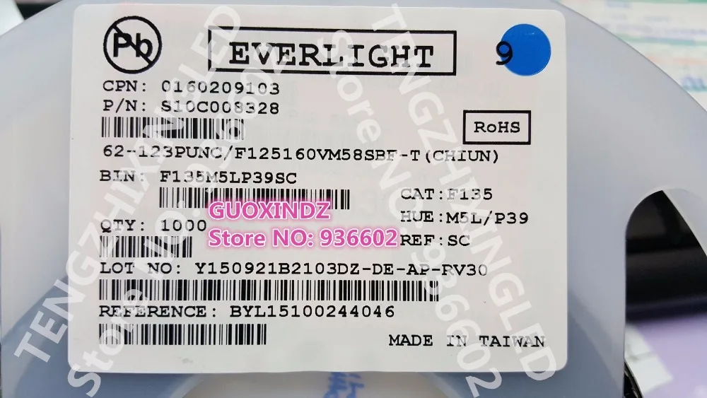 Светодиодная подсветка EVERLIGHT высокомощсветодиодный 1-2 Вт 3030 6 в холодный белый