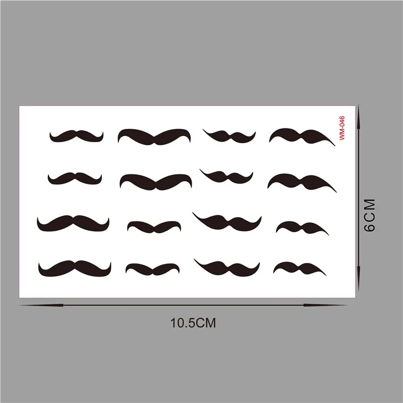 DIY маска фото стенд реквизит усы татуировки Свадебные украшения Рождество День