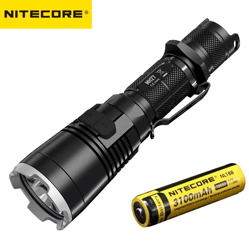 Оригинальное зарядное устройство Nitecore MH27UV CREE XP L HI V3 365nm ультрафиолетового