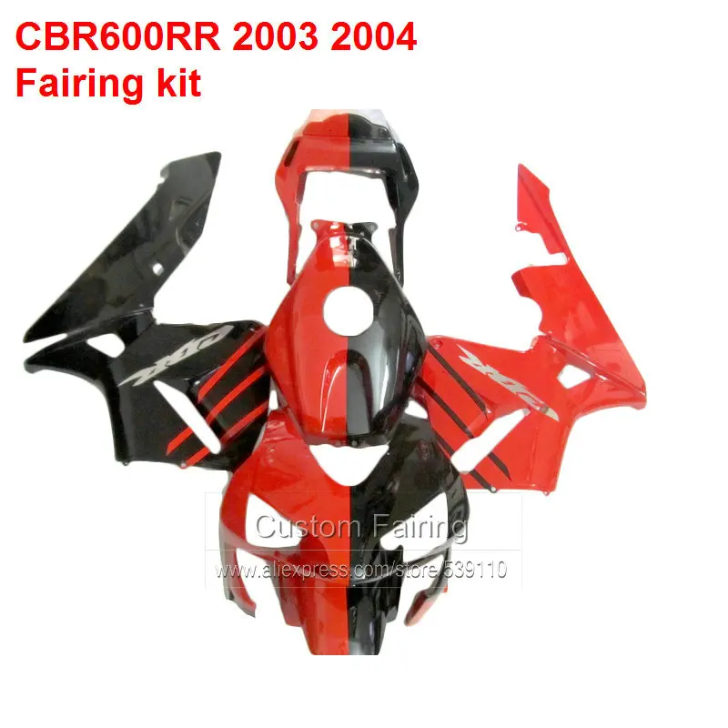 Обтекатель для HONDA CBR600RR 0304 (красный черный) бесплатная доставка обтекатель TP32|fairing